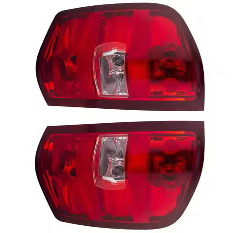 ABS+PC Housing Red Tail Light Fit for Chevrolet Silverado 1500 2500 3500 fit for GMC Sierra 3500 Tai