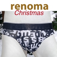 Men Underwear Briefs | Renoma Limited Edition Model Cool Black Border Colorful Screen And Comfortable Vented Fabric.