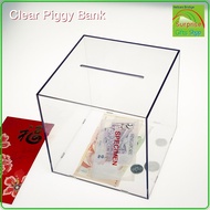 🌈 Clear Piggy Bank Money Saving Box for Coin Cash Saving