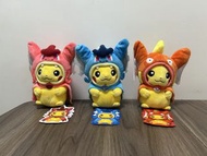 (包sf) 極罕 Pokemon Pikachu Magikarp Gyarados 寵物小精靈 比卡超 鯉魚龍 鯉魚王 變裝公仔
