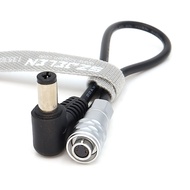 DC2.5mm to BMPCC 4K/6K Power Cable SF6 2Pin Female Connector 12V Power Cord for Blackmagic Pocket Ci