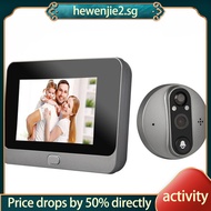 1080P Wifi Bell Camera Door 5000Mah Audio 4.3 PIR FHD Infrared Hewenjie2.Sg