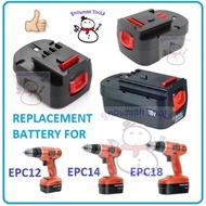 REPLACEMENT BATTERY BATERI CORDLESS DRILL DRIVER CHARGER EPC12 12V EPC14100K 14V EPC12K2 EPC14 EPC18 EPC96