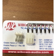 Large 3pin molek socket 3pin connector socket set JI27