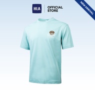 HLA Bear Emboridery Short Sleeve T-Shirt Men - HNTBJ2F645HQE
