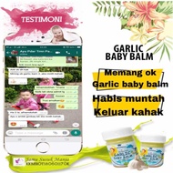 GARLIC BABY BALM SUSUK MANJA BALM GARLIC BALM COUGH COLD FEVER BLOATING STOMACH