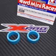 TAMIYA 95654 SMALL DOWN Hard Tire Original Lightbiru