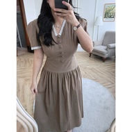 HERFIT imelda dress chinos twill