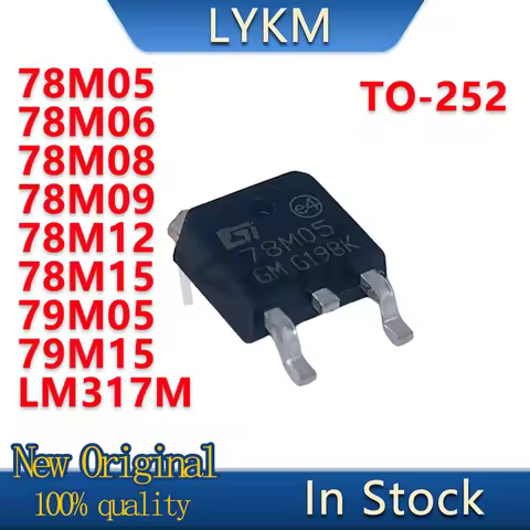 20/PCS New 78M05 78M06 78M08 78M09 78M12 78M15 79M05 79M15 LM317M LM317 L78M05 L78M06 L78M08 L78M09 