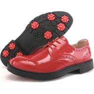 รองเท้ากอล์ฟผู้ชาย Professional Man Spikeless Golf Sports รองเท้าผ้าใบ