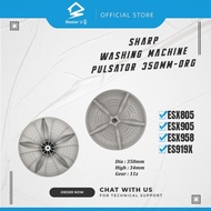 ESX805/ESX905/ESX958/ES919X SHARP WASHING MACHINE PULSATOR - 350MM/355MM