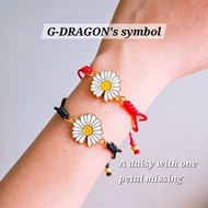 G-DRAGON Daisy Peaceminusone Bracelet, Drawstring Bracelet, Daisy GD Bracelet, Peaceminusone Bracele