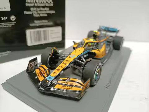 Spark 1:43 Mclaren Racing Car Model Mclaren Mcl36 Australian F1 Gp 2024