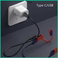 CRE 3 28ft Magnetic Earphone Charging Cable Wire for S710 Earphone Charging Cord Support Data 100cm 