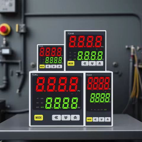 Thermostat Digital Temperature Controller 220v AC PT100 K J Input TC4S TC4H TC4L TC4M PID Temp Contr