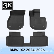 Suitable for BMW iX2 2024-2026 Right Rudder 3D All-Weather Material XPE Foot Mat Trunk Mat