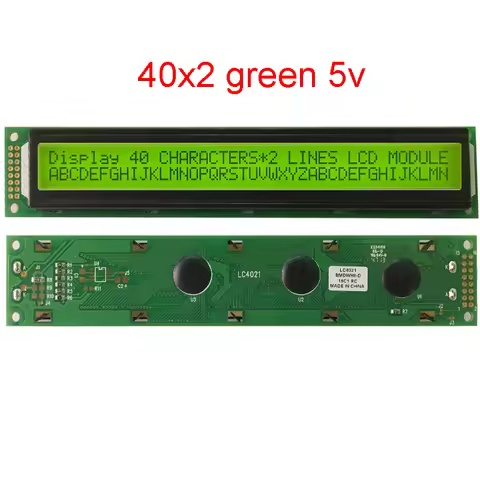 LCD Display 40x2 402A 4002A I2C Module LC4021 instead of HD44780 LMB402C PC4002-B TM402C WH4002A fre