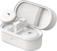Boya Omic-U-W Wireless Lavalier Microphone for Android/IPhone 15/USB Type-C Clip Mini Mic, Wireless