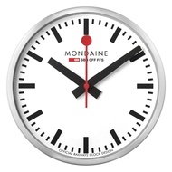New Collection (ของแท้ประกันช้อป) Mondaine stop2go Wall Clock Wifi 25cm นาฬิกาติดผนัง