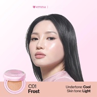 NEW! Emina Glow 3in1 Skincare Cushion SPF 50 PA++ 13 G | Glow Vibe Cushion | Flawless Lightweight Gl