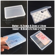 Small Flat Case Card Holder Portable Carry Case For Credit Cards Box Money Ezlink