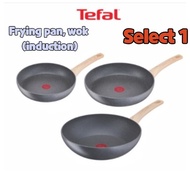 [Tefal] Durable frying pan. Natural force frying pan,wok Choose 1. (Induction available)