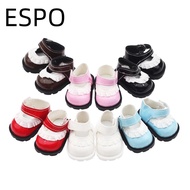 ESPO Mini Shoes, Replacement Lace Doll Shoes, Mini 20cm Leather Adhesive Shoes Birthday Gifts