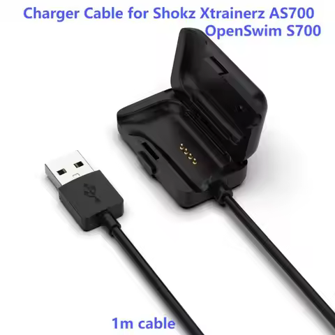 Charger Cable for Shokz Xtrainerz AS700 Power Supply Headset OpenSwim S700 Charging Wire Accessories