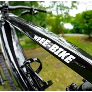 Cutting sticker folding bike sticker road bike fixed bike weee-bike vinyl
