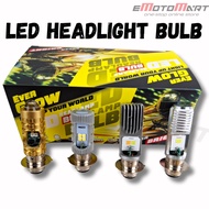 P15D / T19 CSP B3750 W3030 LED MOTORCYCLE HEADLIGHT BULB LED BULB LAMPU DEPAN HEAD LAMP LIGHT BULB #