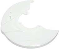ZETA ZE52-1036 Front Disc Guard, Plastic, White, Disc Diameter: Up to 10.6 inches (270 mm), Universa