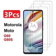 3Pcs Tempered Glass For Motorola Moto G60 G60S G40 Fusion 5G Plus Screen Protector