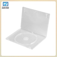 🧂 6Pcs Cd Storage Box White Media Case for Home Cinema Use