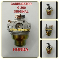 MESIN CARBURETOR HONDA G 200 CARBURETOR G 200 ENGINE (6.5 hp) ORIGINAL TAIWAN
