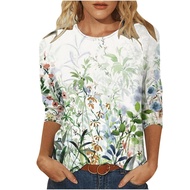[Jenny Recommended] Summer European American Women's T-Shirt 3d Digital Printing European American P