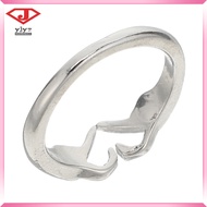 💍 Silver Alloy Couple Hug Ring for Women Love Promise Ring Fashion Jewelry for Decoration