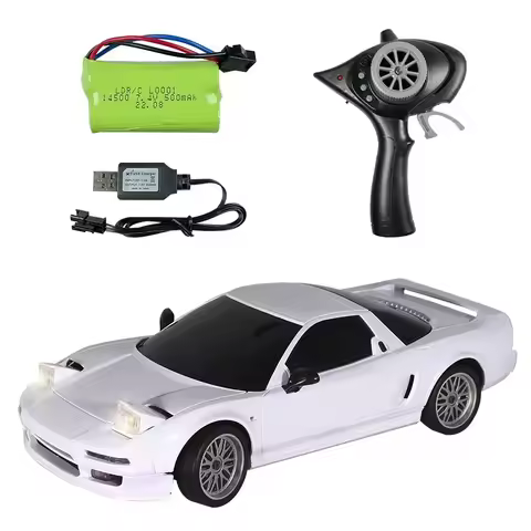 LDRC LD-A01 LDA02 RX7 NSX RTR 1/18 2.4G 2WD RC Car Drift Vehicles LED Lights Full Scale Controlled M