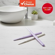 Morandi Precision Eyebrow Razor with Stainless Steel Blade for Women and Men, Travel Safe Dermaplani