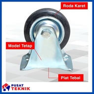 4" RUBBER WHEELS CART WHEELS 4" CASTOR TROLLEY DISPLAY WHEELS DEAD 4 INCH FIXED RUBBER WHEELS