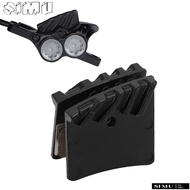 SIMULR 2 Pairs Electric Scooter Brake Pads, Polymetallic Copper Base Sturdy Bike Disc Brake Pad, for