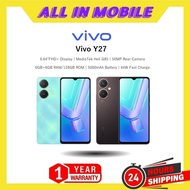 [MY] Vivo Y27 (6GB+6GB RAM/128GB ROM | Helio G85 | 44W Fast Charge) 1 Year Warranty