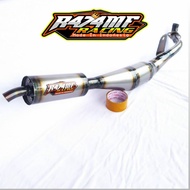 Original Alfa standard racing exhaust R474mf