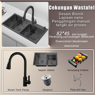 Shower Mandi Set 4 Fungsi / Hitam Kepala Shower / Shower Kamar Mandi Panas Dingin Shower Faucet