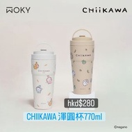 WOKY 沃廚 CHIIKAWA 渾圓杯770ml 小八貓 usagi 小可愛 保溫杯 2款可選