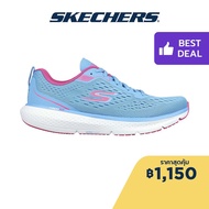 Skechers สเก็ตเชอร์ส รองเท้าผู้หญิง รองเท้าผ้าใบ Women GOrun Pure 3 Shoes - 172034-BLU