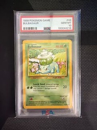 Pokemon PTCG 1999 base set psa 10 奇異種子 Bulbasaur