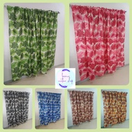 leaves window /door curtain 54x70 inches