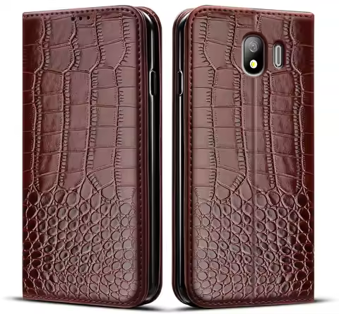 Case For Samsung Galaxy J4 2018 flip leather For Samsung Galaxy J4 J400 phone case For Galaxy J4 J40