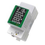 Peacefair PZEM-008 AC50-300V/100A LCD Màn hình - Đo điện áp - Đo dòng điện - Đo công suất Và Đi