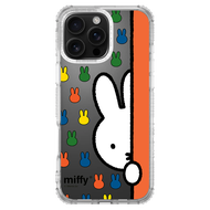 HI-SHIELD Stylish เคสใสกันกระแทก iPhone รุ่น Miffy006 [เคส iPhone16  iPhone15  iPhone 14  iPhone 13]